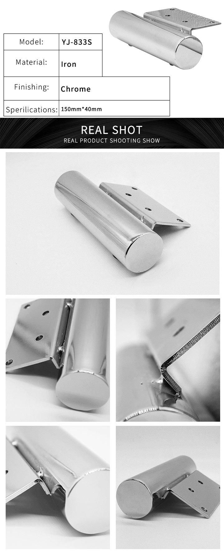 New Design Chrome Metal Short Sofa Legs