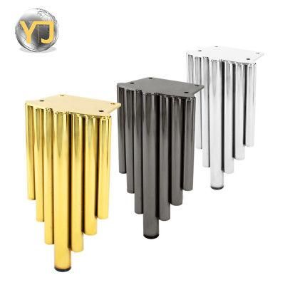 Gold Color Latest Design Corner Sofa Furniture Table Legs