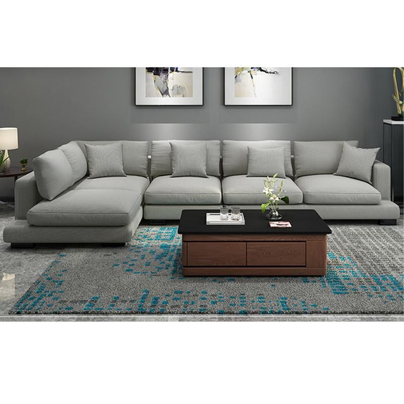 Wholesale Simple Design Sectional Sofa 21xjsk012 Living Room Wooden Sofa Set Designs