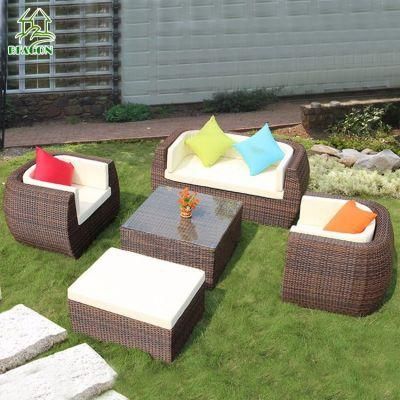 Outdoor Patio Furniture Garden Rattan Wicker Sofa Set