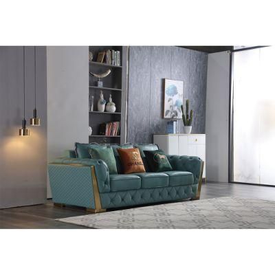 Home Furniture Fabric Sofa Modern Luxury Leather Modern Livingroom Living Room 1234 Seater Sofa Set