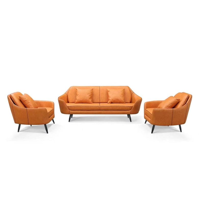 Executive Office Sofa High Quality Sofa PU Leather Modern Used Office Sofa (SZ-SF831)