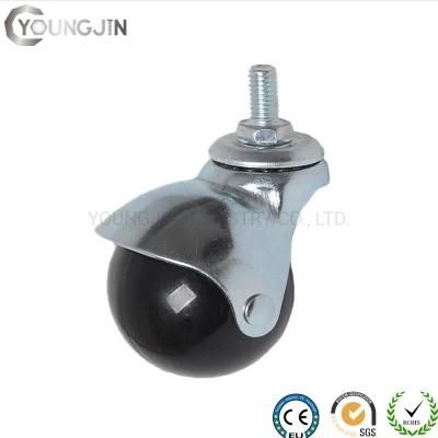 1.5 Inch 2inch Ball Caster Stem Caster Wheel with Sockets, Swivel Caster for Furniture, Sofa, Chair, Cabinet