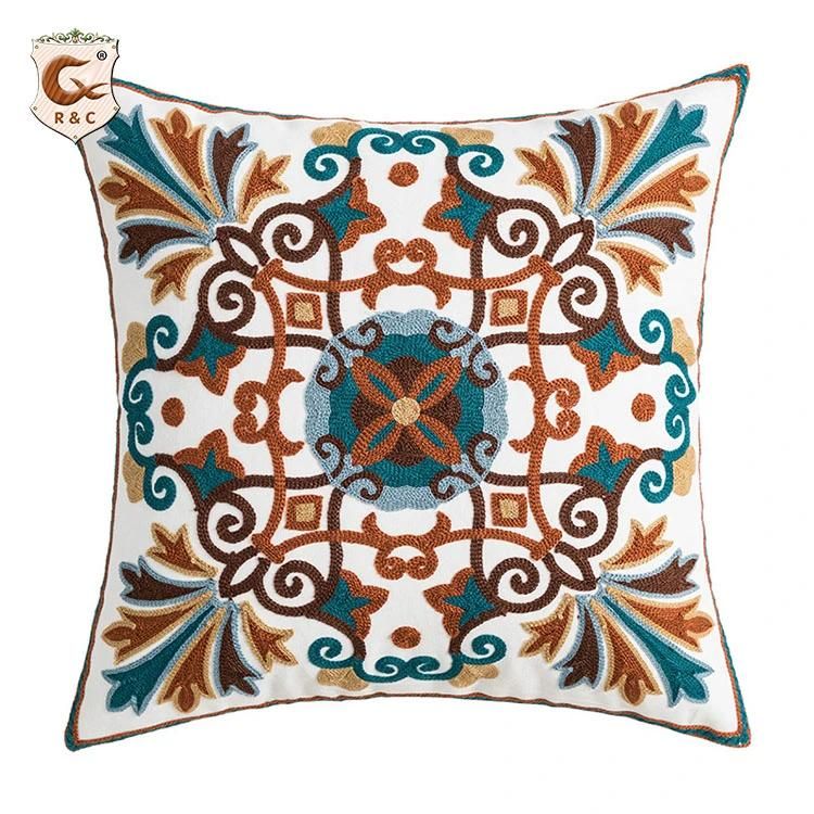 Pillow Covers Decorative Throw Pillow Ethnic Geometric Outdoor Square Cushion Covers for Home Sofa