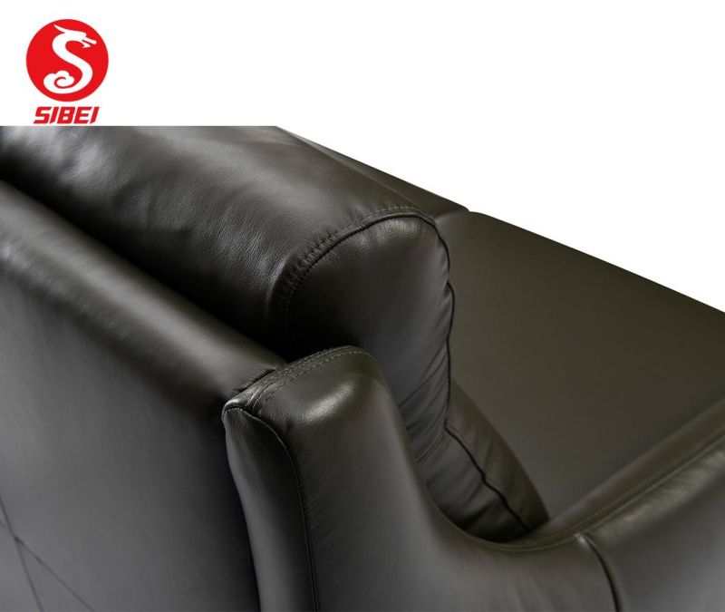 Source Manufacturer Furniture for Living Room Leather Sofa