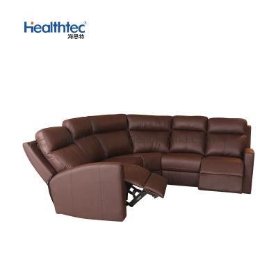 Modular Modern Full Manual Zoy Recliner Sofa Set Corner Couch Sectional Reclinable Electric Corner Sofa 7 Seater Leather