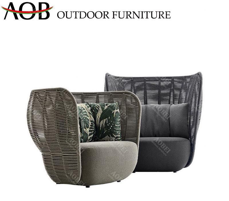 2022 Modern Outdoor Home Garden Furniture Hotel Outdoor Leisure Sofa Set