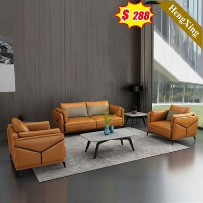 Modern Home Living Room Furniture Manager Office Room PU Leather Fabric 1/2/3 Seat Sofa Set
