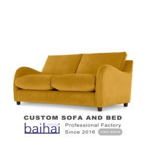 American Style Fashion Fabric Upholsery 2 Seats Sofa