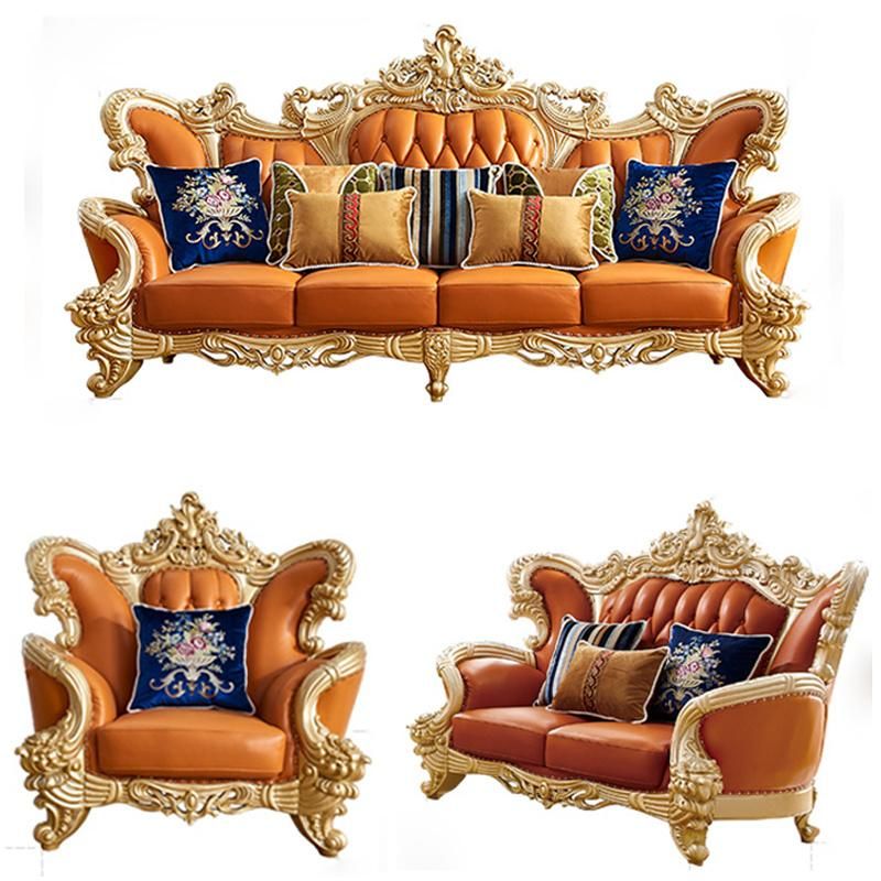 Living Room Sofa Furniture with Coffee Table in Optional Sofas Seats and Furniture Color From Chinese Furniture Factory