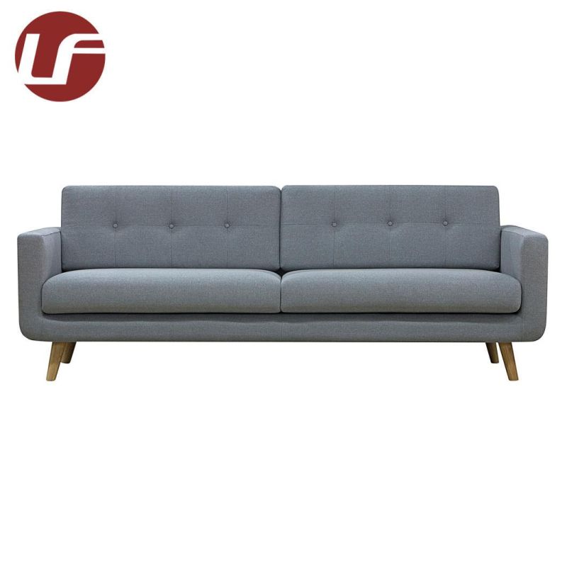 New Design 2 Seats Fabric or Leather Sofa for Living Room