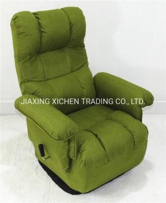 Green Fabric Rotating Video Sofa Gaming Chair