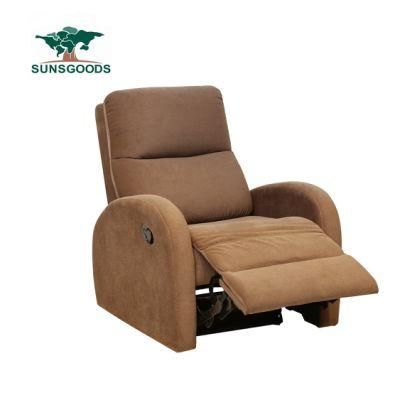 Best Selling Brown Leisure Italy Leather Recliner Modern Sofa Living Room Furniture