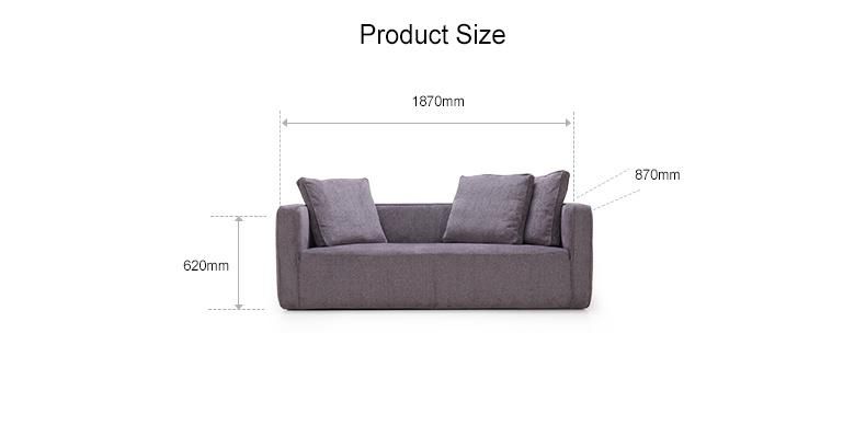 latest Design Top Material Sofa Customized 3 Seater Sofa for Home