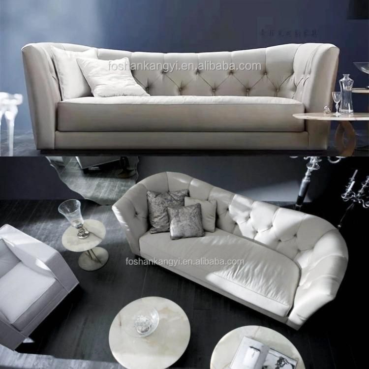 Chesterfield Fabric Double Seat Living Room Sofas Furniture Fabric Seater Combination Sofa Set Furniture