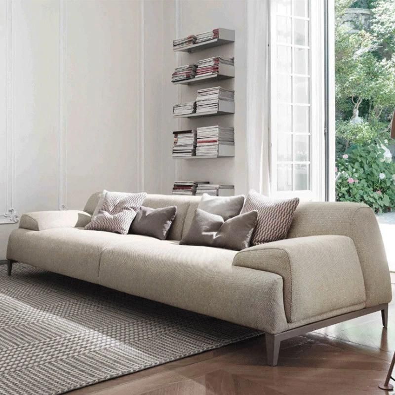 modern Living Room Home Office Furniture Couch Sofa Long Sofa L Shape Sofa for Villa/Resort/Apartment/Office