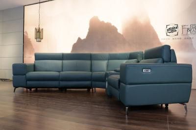 Large Factory Custom Supply Leather Sofa Set Modern Furniture Sofa