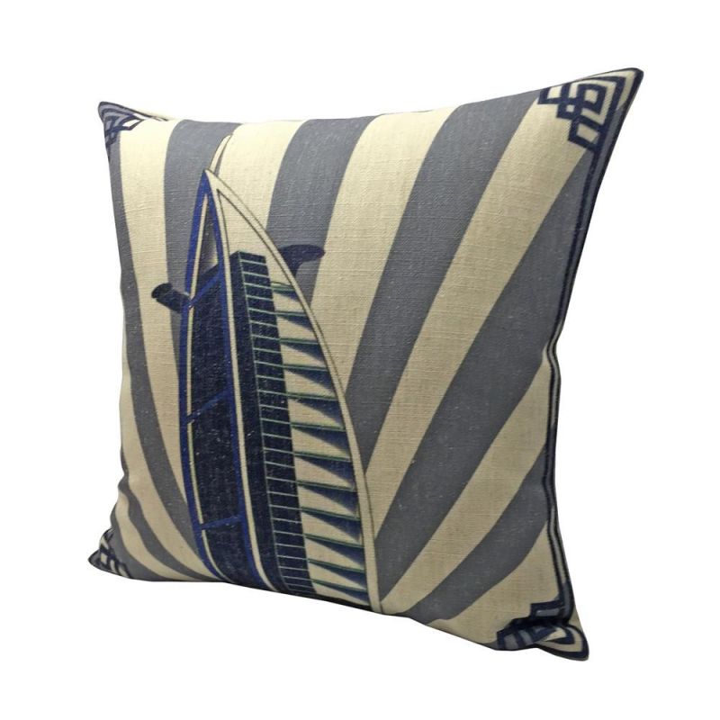 Hot Selling Polyester Cushion Cover Office Sofa Digital Printed Cushion Cover Pillow Cover