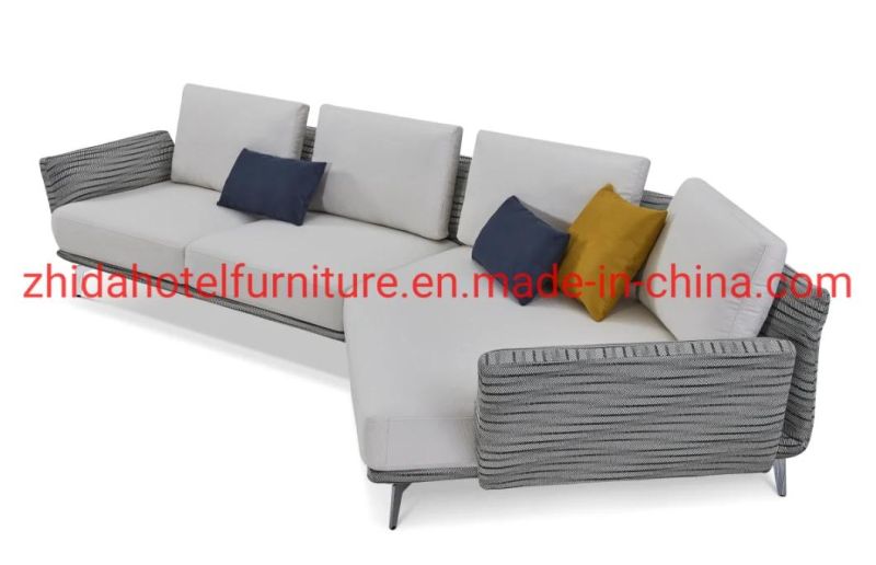 Armrest Home Furniture Fabric Modern Sofa for Hotel Bedroom Lobby