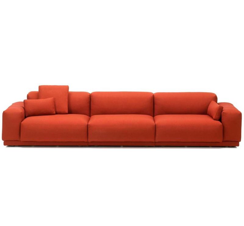 Jasper Morrison 3 Seats Fabric Sofa for Living Room (CC-6169-3)