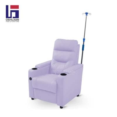 Custom Design Hospital Clinic I. V. Medical Recliner Transfusion Competitive Price Infusion Sofa Infusion Chair