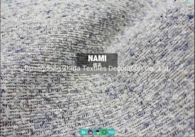 Hotel Textile Colorful Wool Pebbles Texture Sofa Furniture Fabric