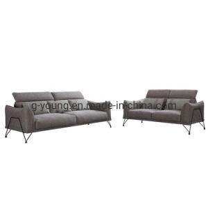 Stylish Wood Furniture 3+2 Upholstered Fabric Sofa Set