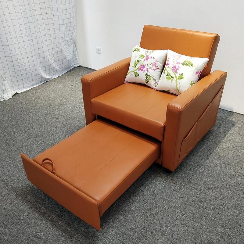 Save Space Multi-Purpose Sofa Cum Bed Fabric Folding Chair Sleeper Living Room Sofa Bed