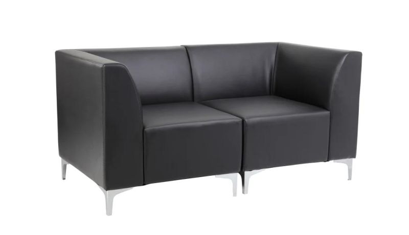 Modern Furniture 1 Seater Leather Sectional Leisurely Office Sofa