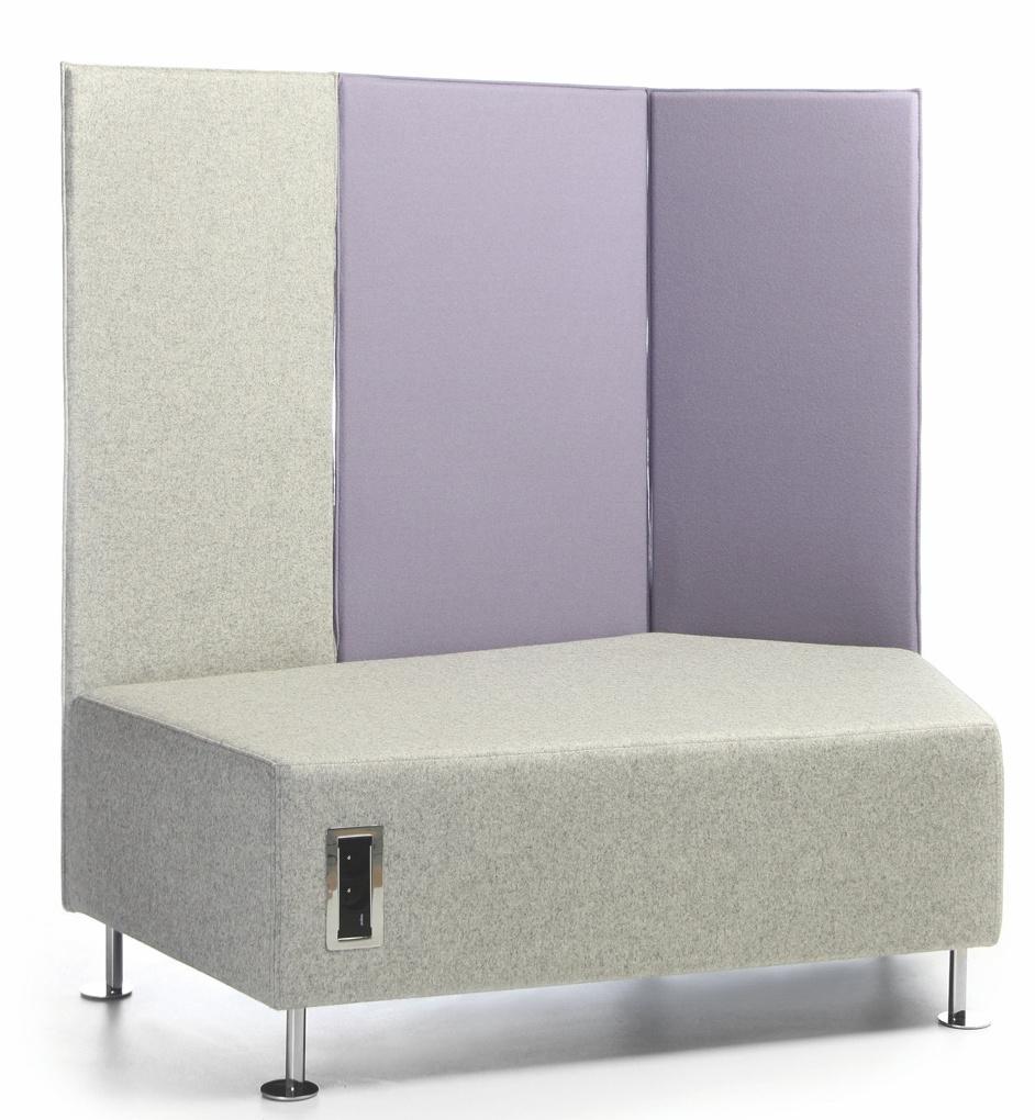 Customized Abnormity Modular Upholstery Waiting Bench Sofa for Public Area
