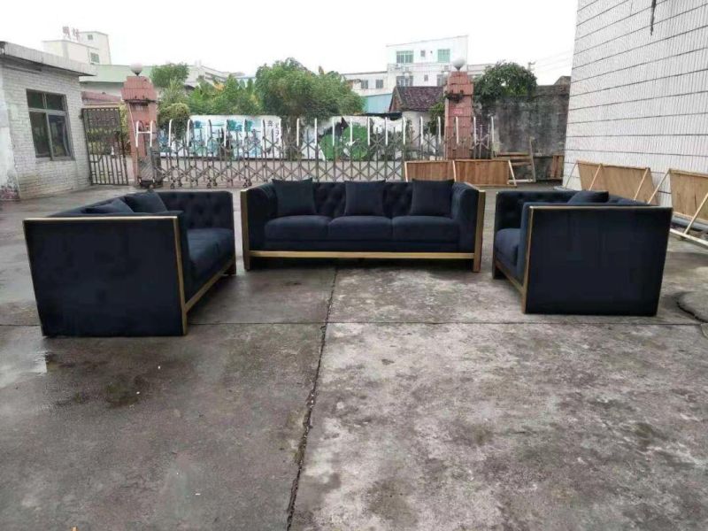 Metal Frame Sofa for Living Room
