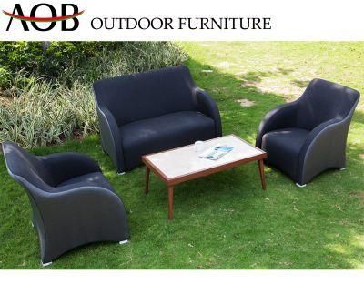Contempary Outdoor Home Living Hotel Furniture Frabric Sectional Sofa Set