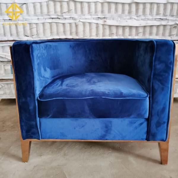 2021 Stylish Velvet Love Seat Popular Wedding Sofa Couch Event Hotel Banquet