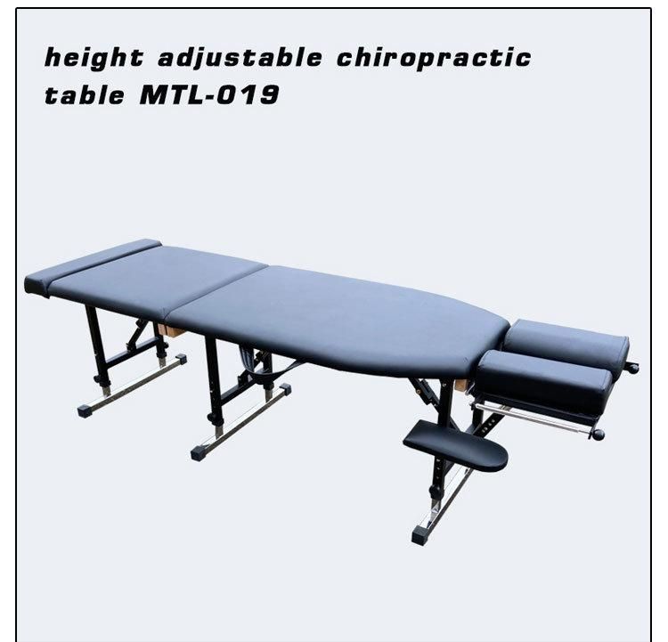 Portable Wooden Physiotherapy Wholesale Full Body Massage Bed Table SPA Couch Chiropractic Gun