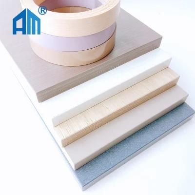 Latest Wide Solid Color Decorative Wood Veneer PVC Edge Banding Tapes Doors Self-Adhesive