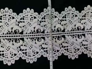 High Quality Polyester Cotton Bridal Evening Party Curtain Sofa Dining Table Lace Lace