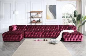 U Shape Chesterfield Sofa