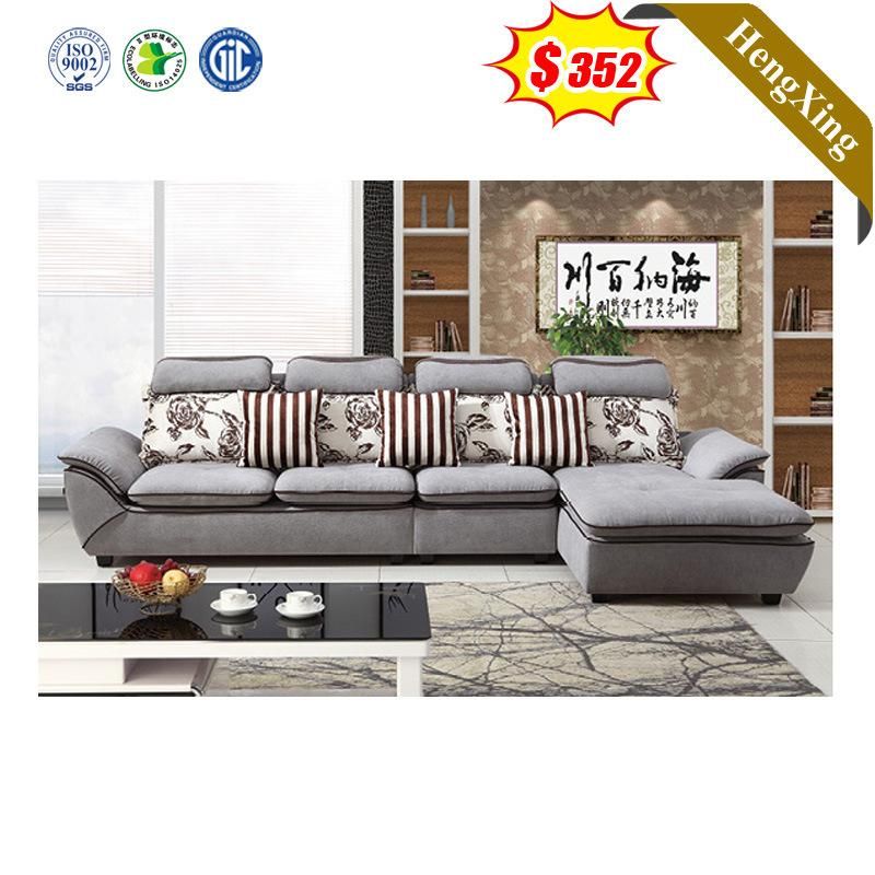 Wholesale Leisure Modern Furniture 1+2+3 Sectional L Shaped Chaise Lounge Sofa Fabric Living Room Sofa