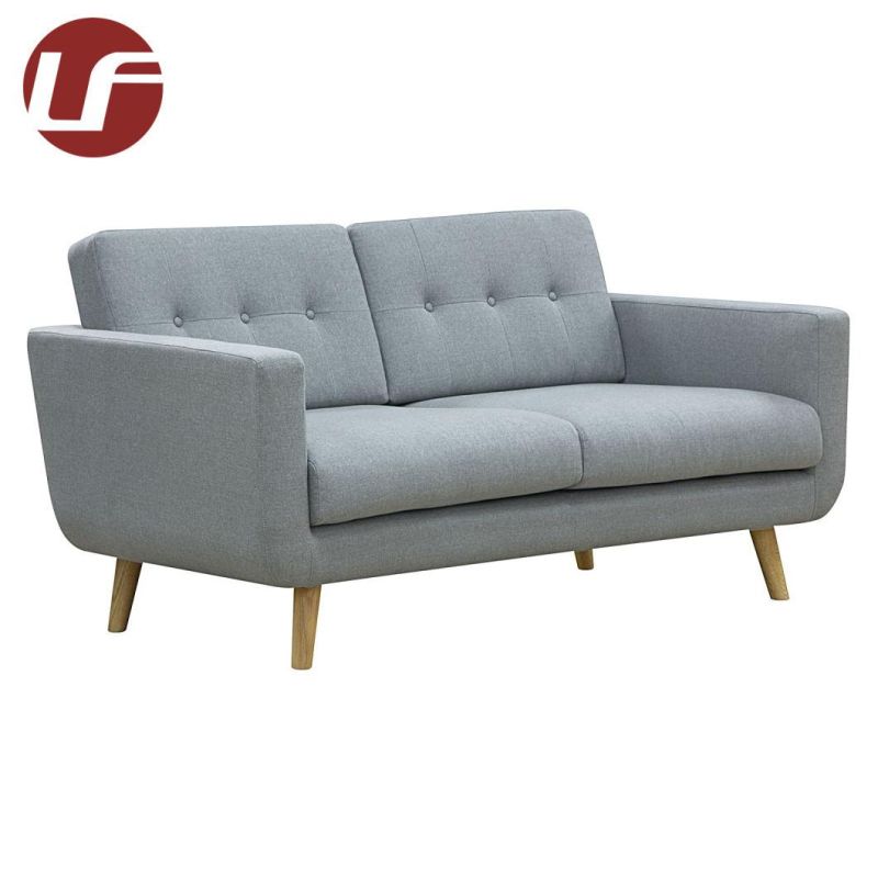 New Design 2 Seats Fabric or Leather Sofa for Living Room