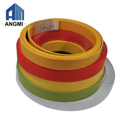 Solid Color Kitchen Accessories New Material Customized SGS Cerificated Edge Banding PVC Tape Furniture Parts for Cupboard Cabinet