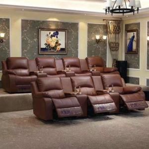 Best Quality Home Theater Cinema Leather Recliner Sofa (Home 1)