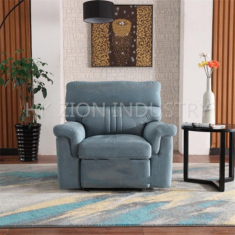 Modern Furniture Living Room Furniture Sets Recliner Sofa L Shape Home Furniture Sofa Set Solid Wood Frame Fabric Sofa