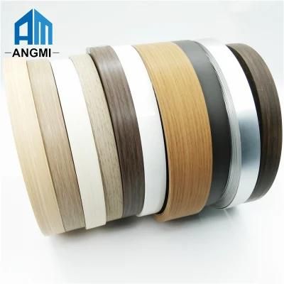U Shape Type PVC Edge Banding for Furniture Cabinet Edge Banding Slido Color Tapacanto PARA MDF