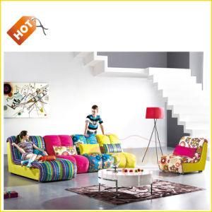 Best Color Sofa 2014 Colorful Fabric Sofa Set Em-875#