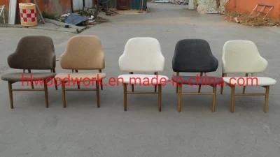 Magnate Chair/ White Cushion/ Oakwood Frame Natural Coffee Shop Armchair Living Room Sofa Garden Armchair