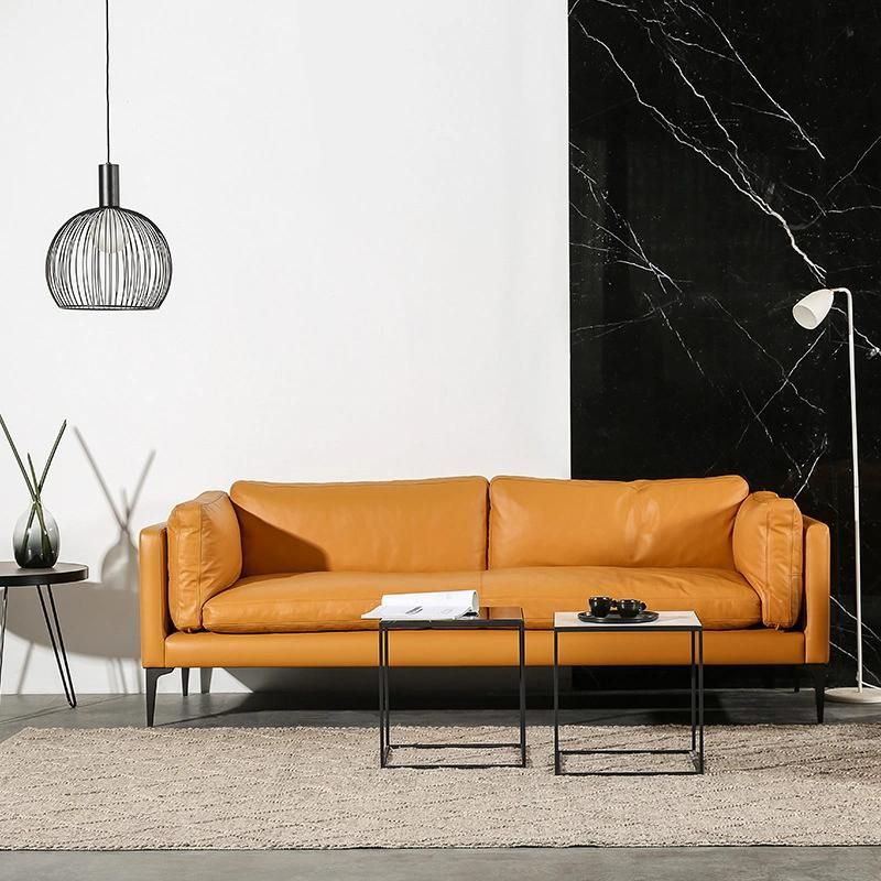 Modern Leather Sofa Set 21xjsc058 High Quality Living Room Sofas
