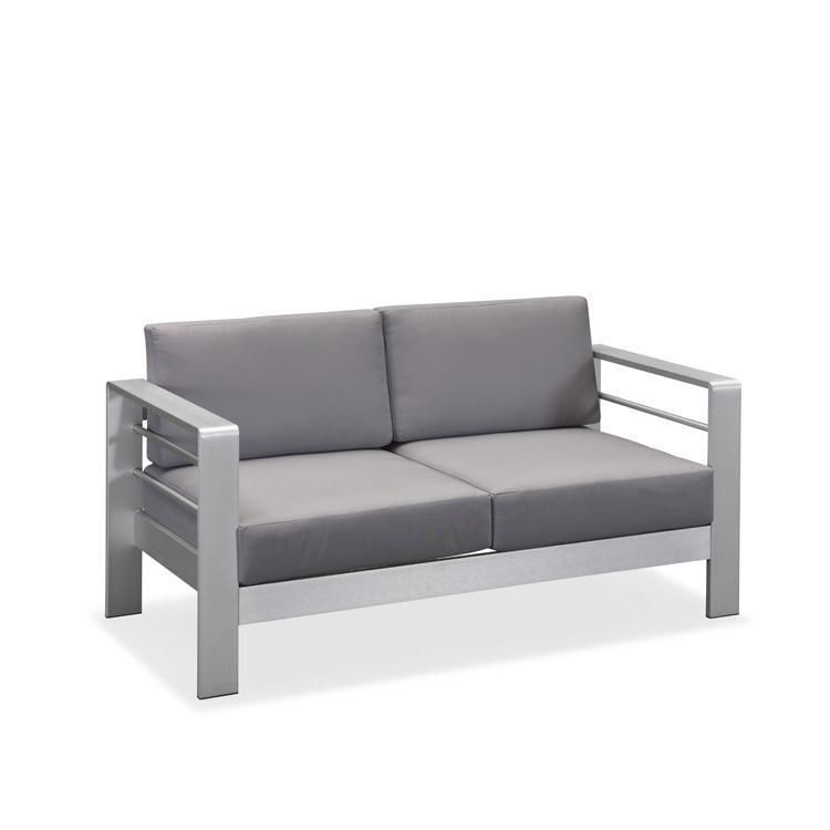 Garden Outdoor Lounge Modern Sectional Sofa Aluminum Patio Set Furniture