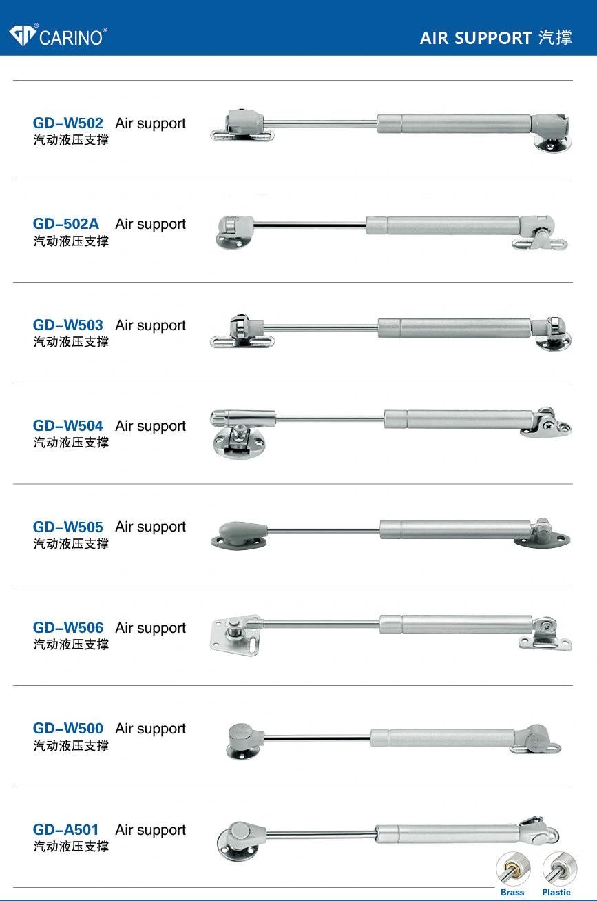 W506 Steel and Plastic Hydraulic Lift Gas Spring 60n 80n 100n 120n