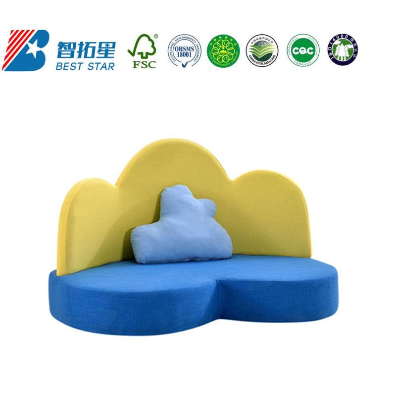 Kid′s Cartoon Sofa, Kindergarten and Preschool Playroom Sofa