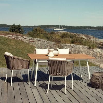 Nordic Leisure Garden Furniture Brushed Aluminum Patio Module Lounge Sofa for Outdoor - Fairy